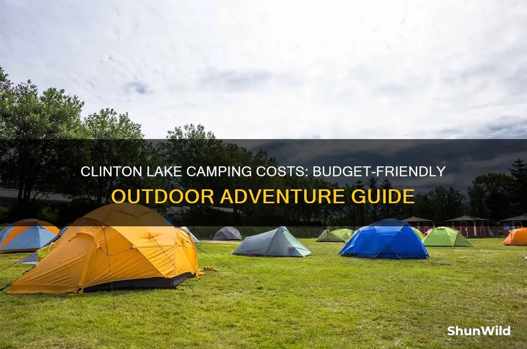 how much does it cost to camp at clinton lake