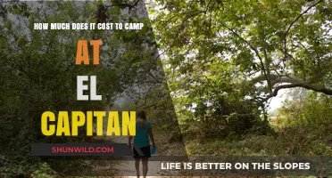 Camping at El Capitan: Unveiling the Cost of Adventure