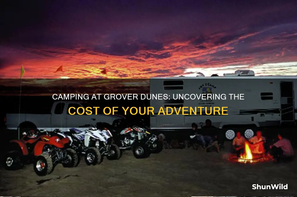 how much does it cost to camp at grover dunes