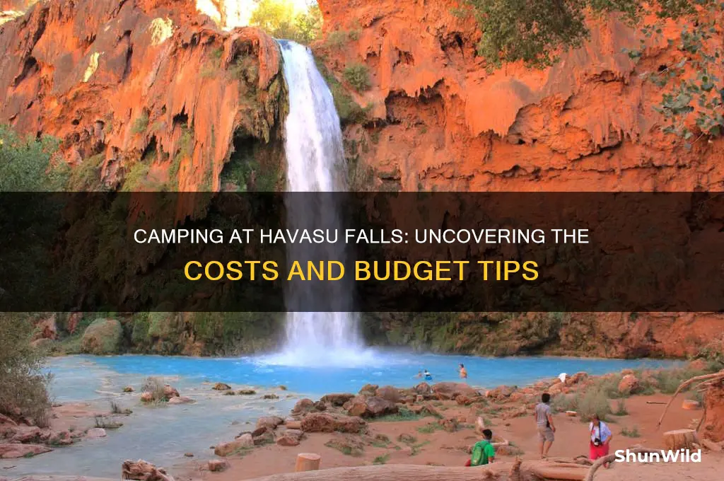 how much does it cost to camp at havasu falls