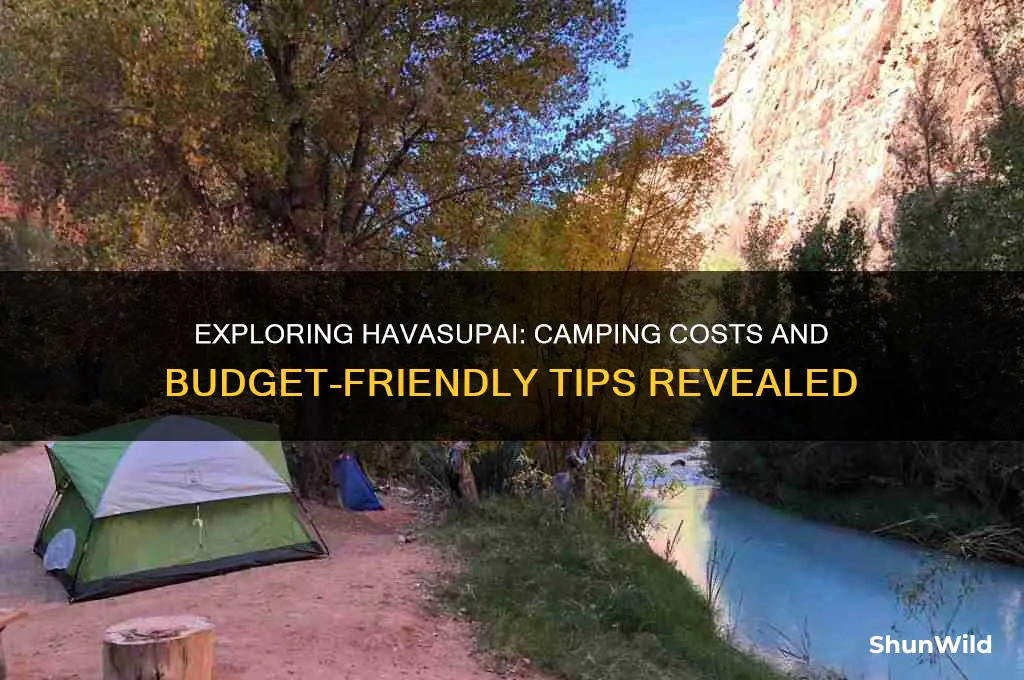 how much does it cost to camp at havasupai
