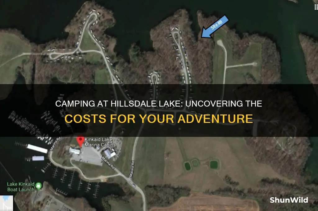 how much does it cost to camp at hillsdale lake