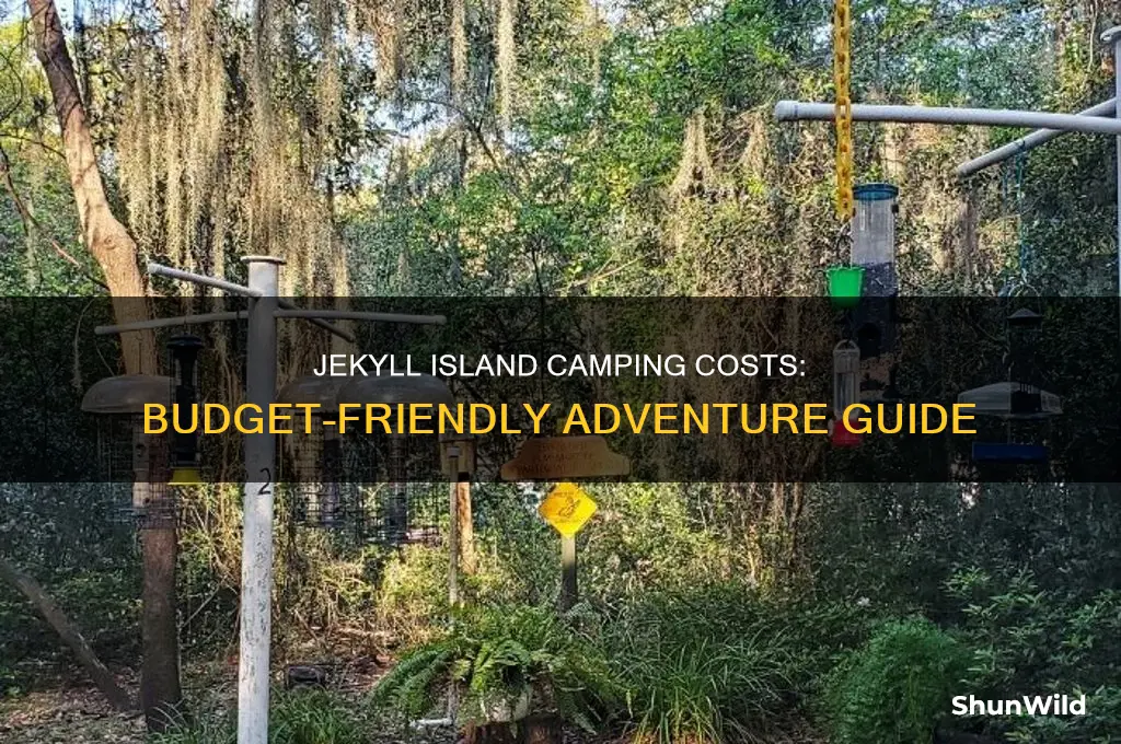 how much does it cost to camp at jekyll island