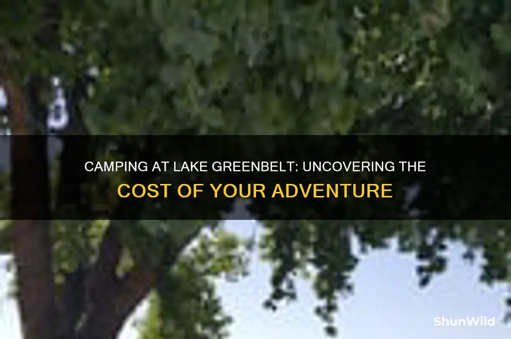 how much does it cost to camp at lake greenbelt