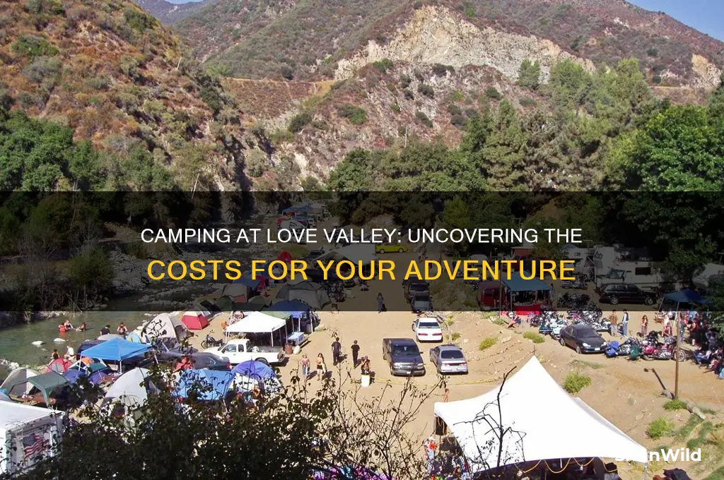 how much does it cost to camp at love valley