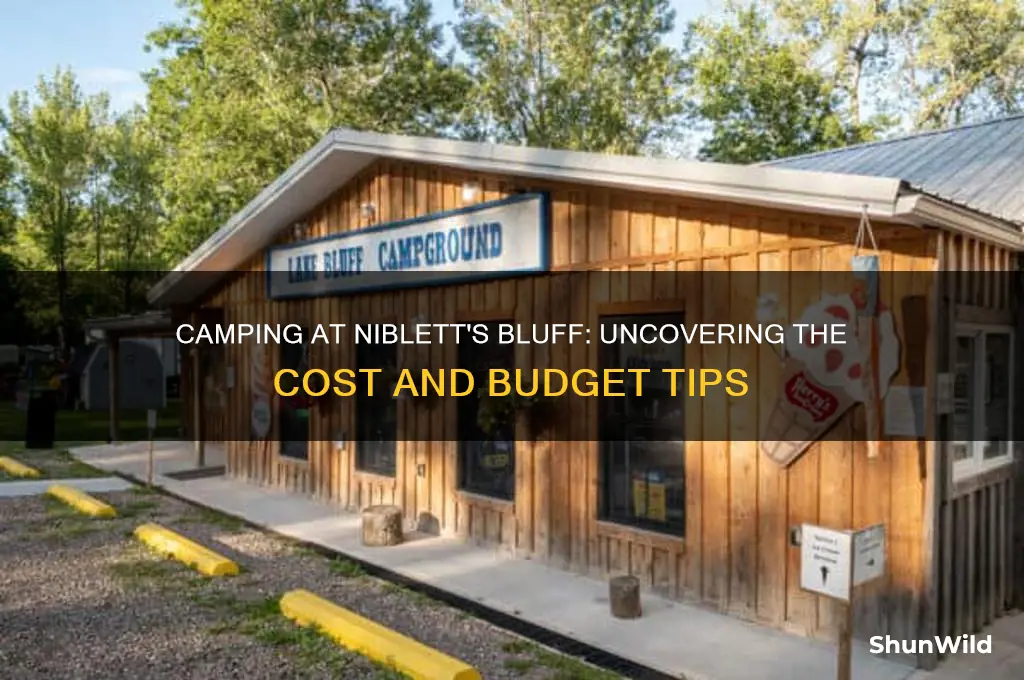 how much does it cost to camp at niblett