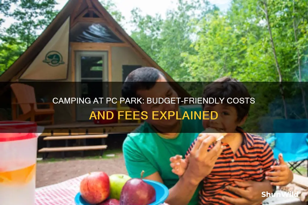 how much does it cost to camp at pc park