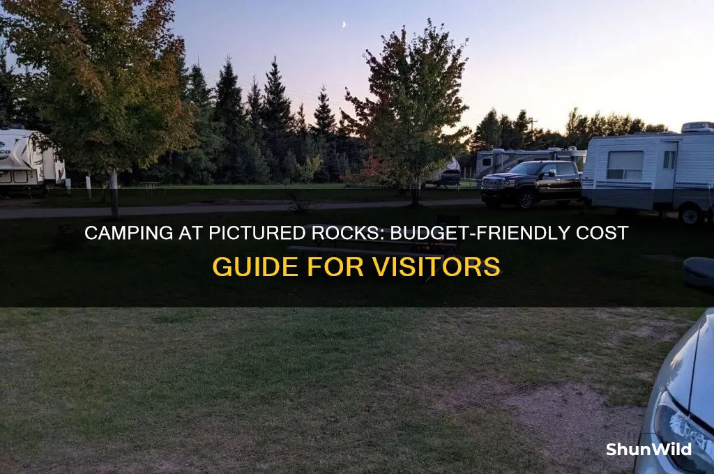 how much does it cost to camp at pictured rocks