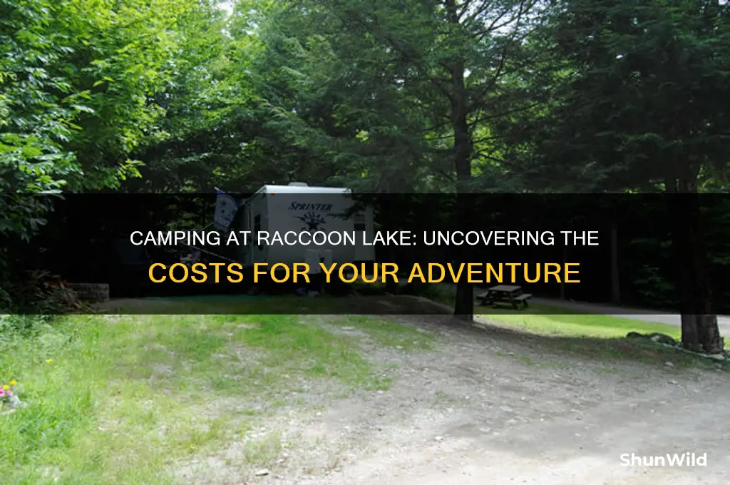 how much does it cost to camp at raccoon lake