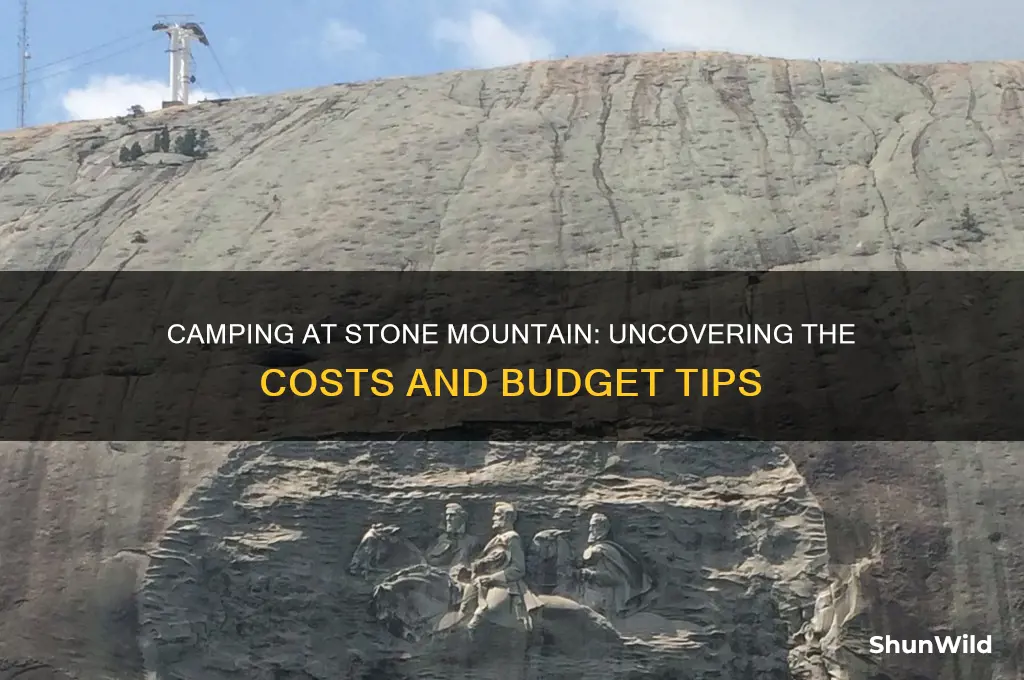 how much does it cost to camp at stone mountain