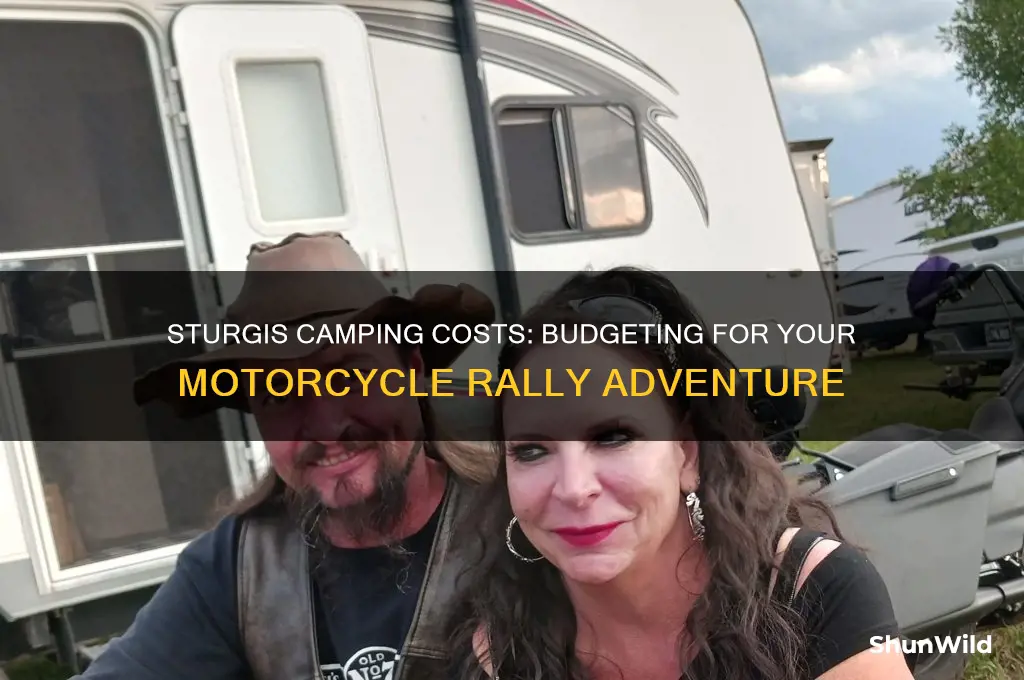how much does it cost to camp at sturgis