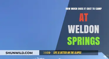 Camping at Weldon Springs: Uncovering the Cost of Your Outdoor Adventure