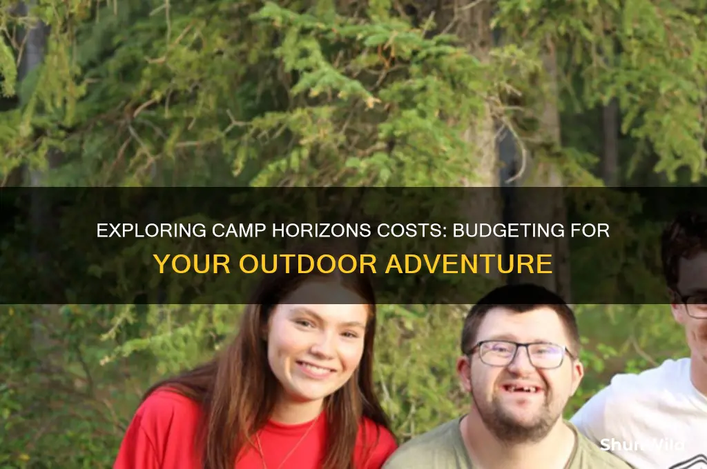 how much does it cost to camp horizons