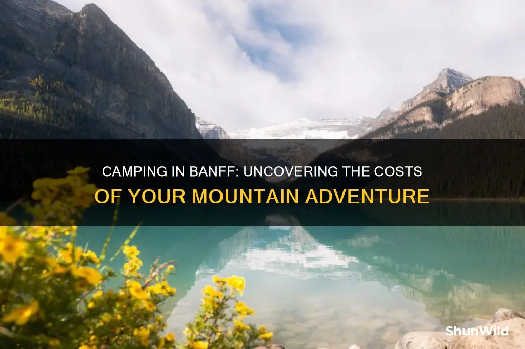 how much does it cost to camp in banff