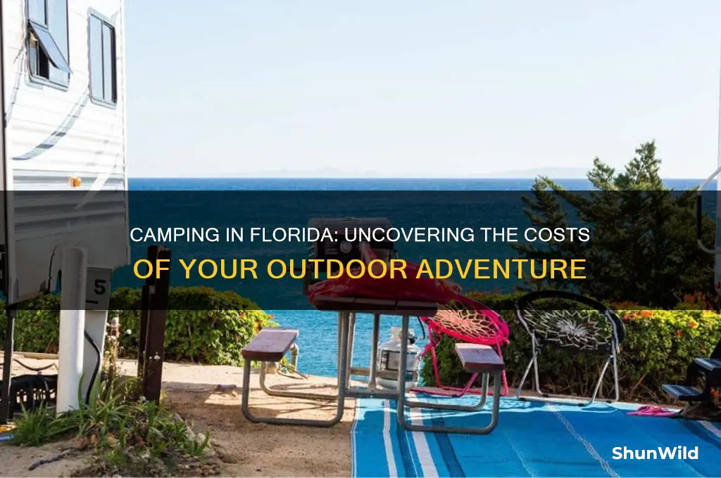 how much does it cost to camp in florida
