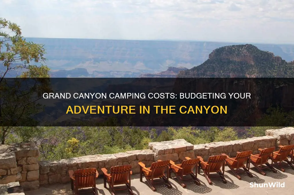 how much does it cost to camp in grand canyon