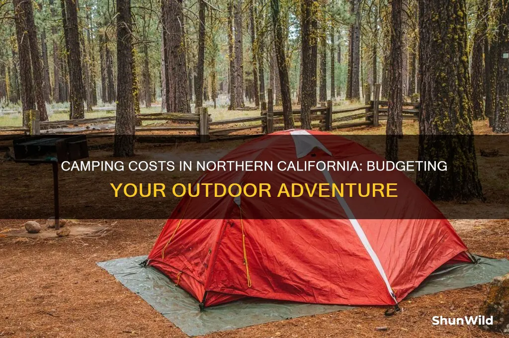 how much does it cost to camp in northern california