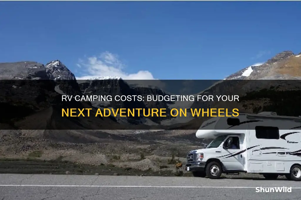 how much does it cost to camp with an rv