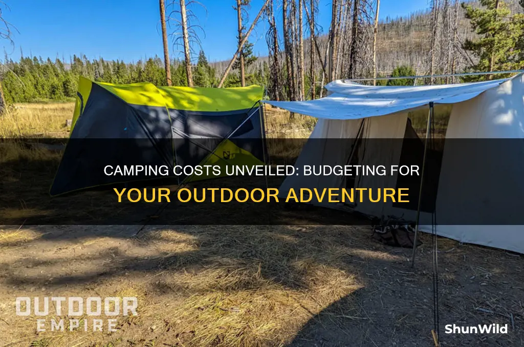 how much does it cost to camp