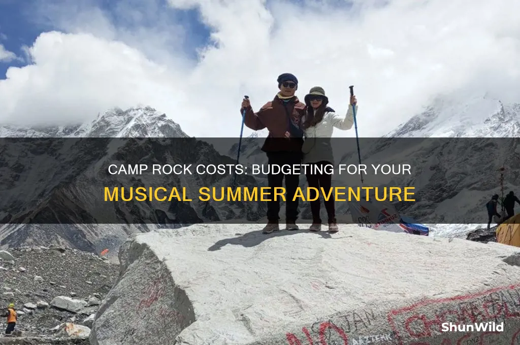 how much does it cost to go to camp rock