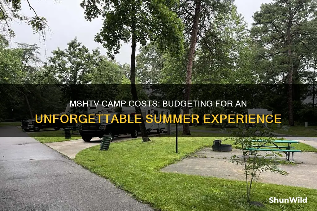 how much does it cost to go to mshtv camp
