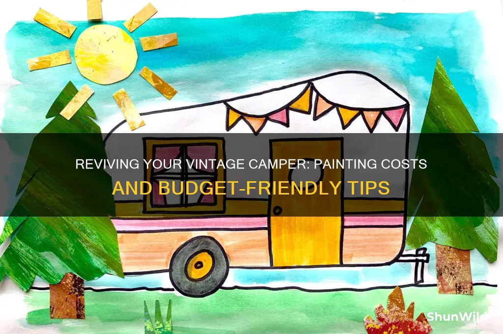 how much does it cost to paint a vintage camper
