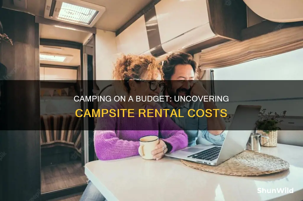 how much does it cost to rent a camp site