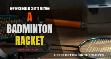 Restringing Your Badminton Racket: How Much Does It Cost?