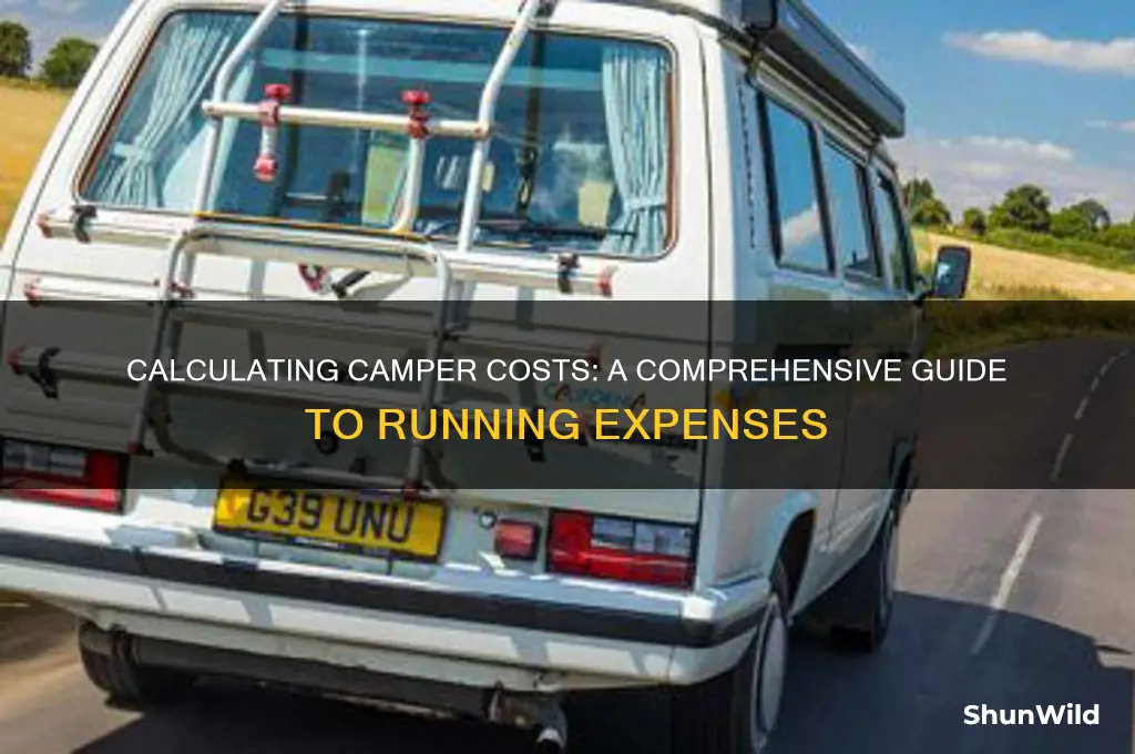 how much does it cost to run a camper