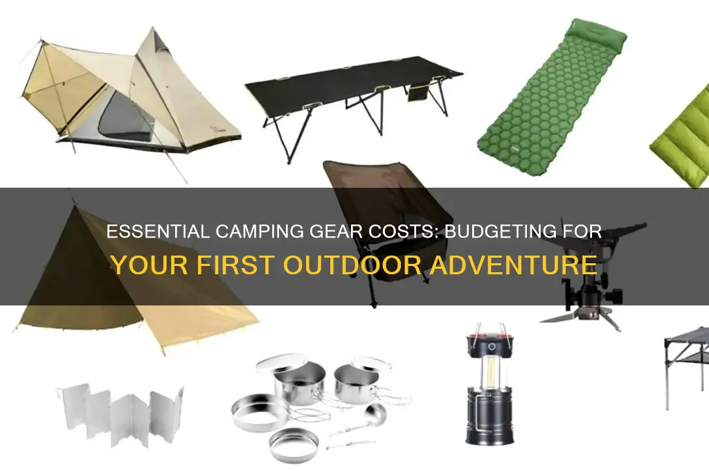 how much does it cost to start camping