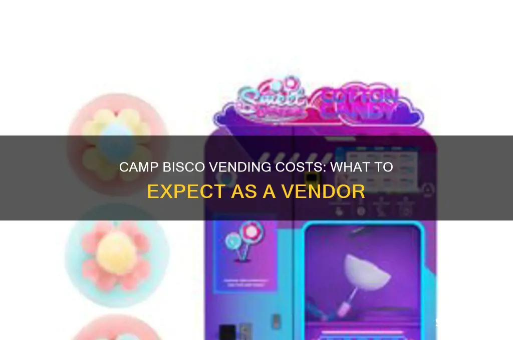 how much does it cost to vend at camp bisco