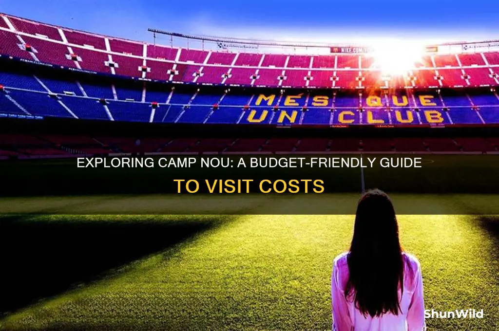 how much does it cost to visit camp nou
