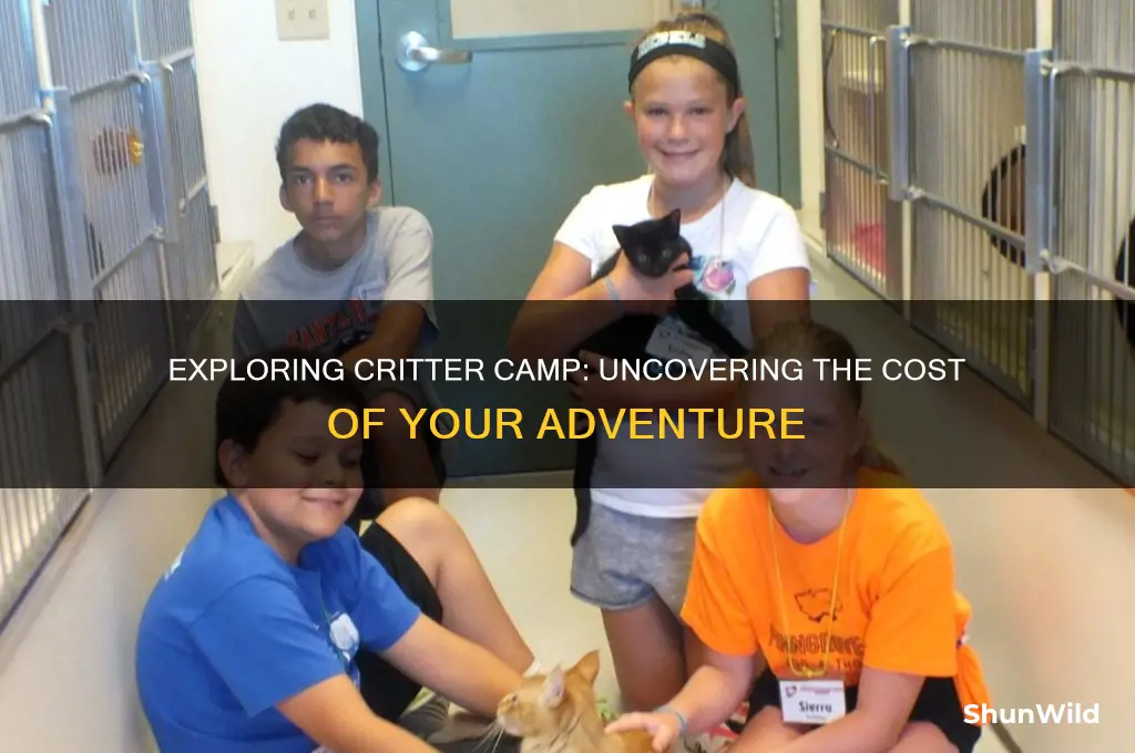 how much does it cost to visit critter camp