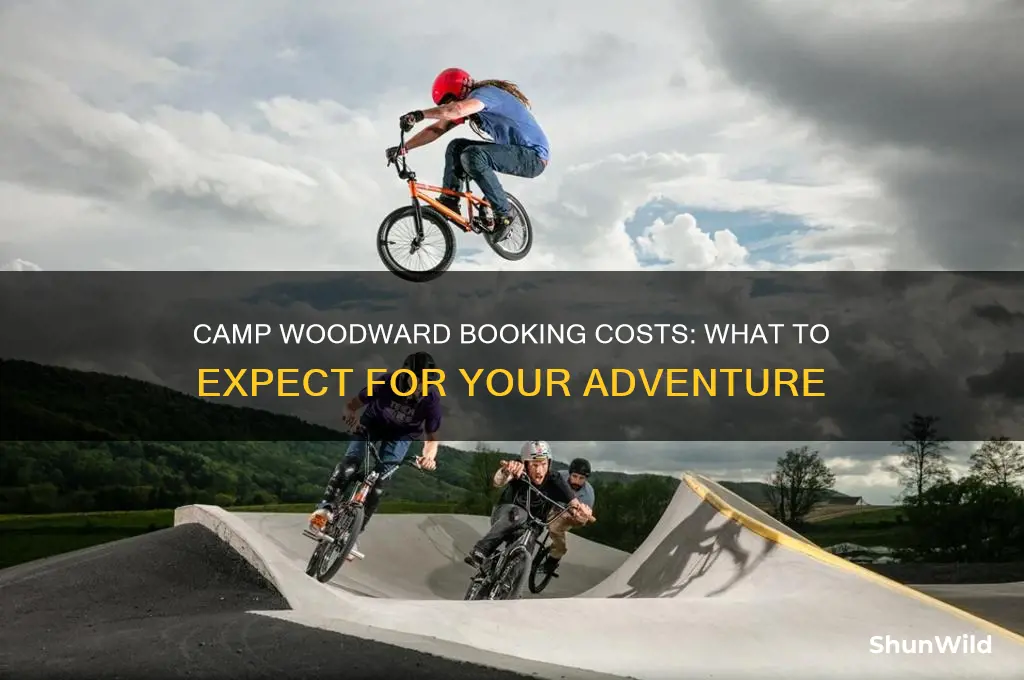 how much does it to book at camp wwodward
