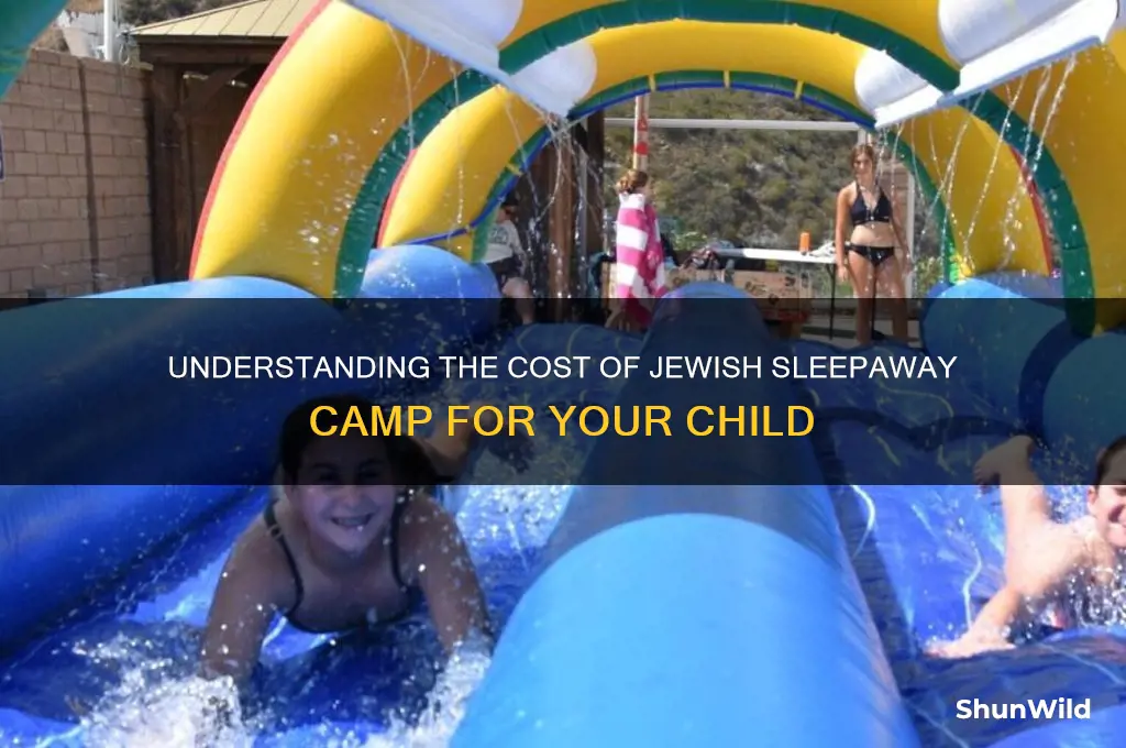 how much does jewish sleepaway camp cost