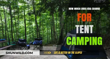 Koa Tent Camping Fees: What to Expect for Your Outdoor Adventure