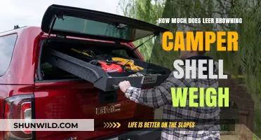 Leer Browning Camper Shell Weight: A Comprehensive Guide