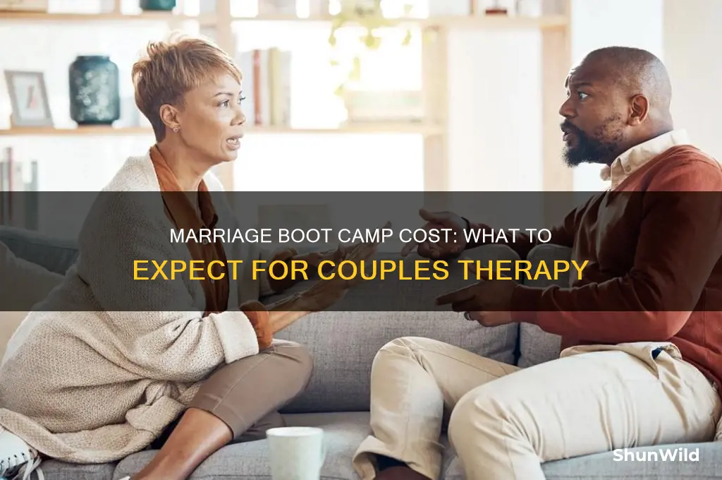 how much does marriage boot camp cost