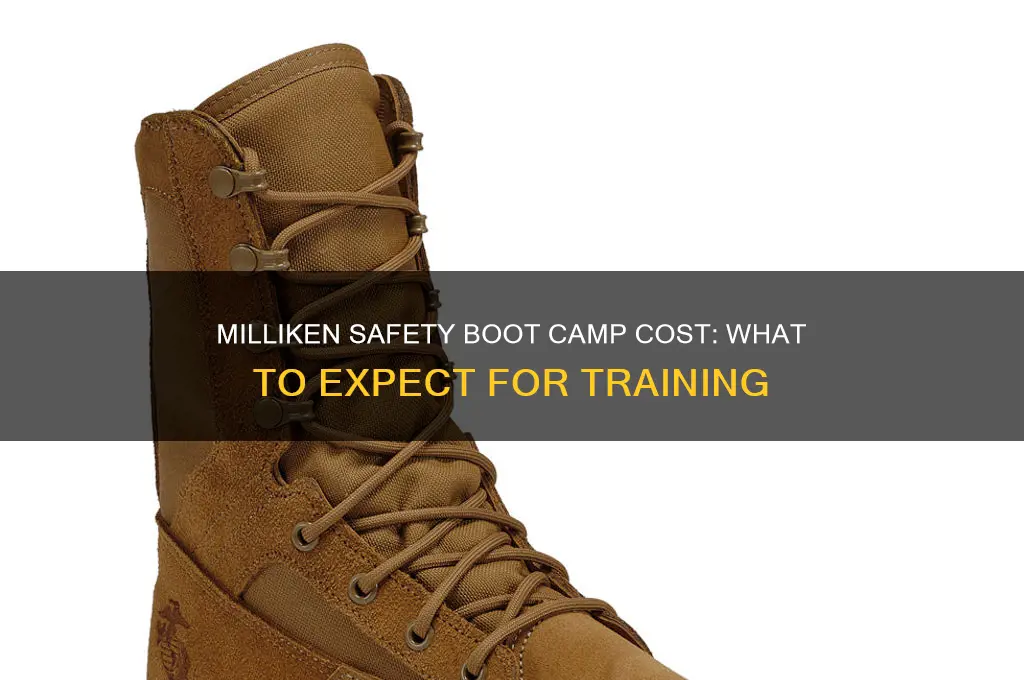 how much does milliken safety boot camp