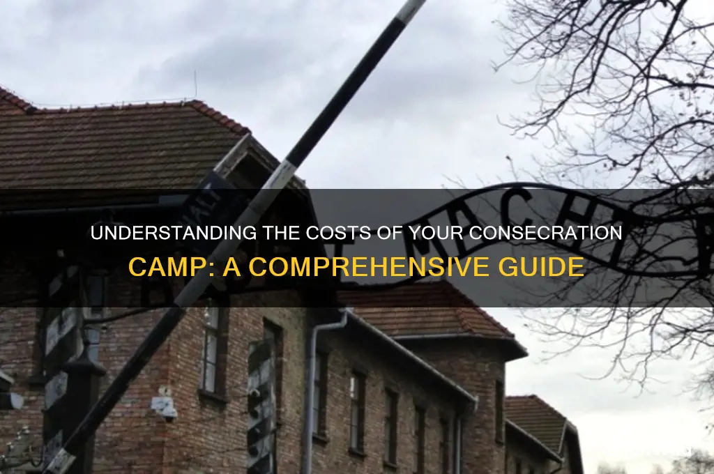 how much does my consecration camp