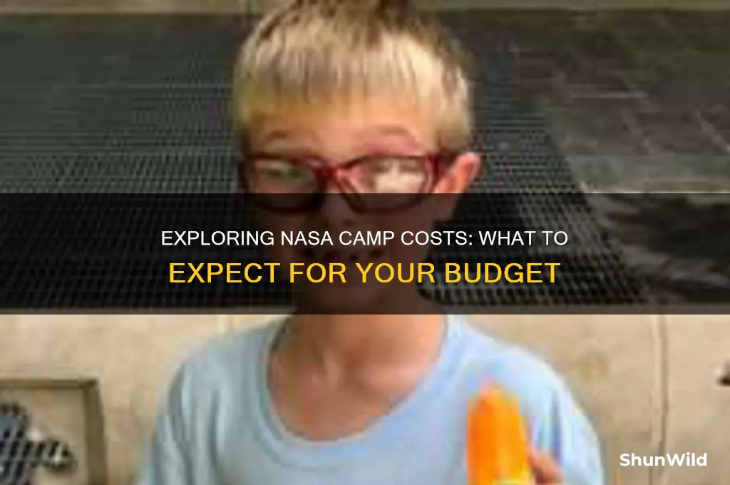 how much does nasa camp cost