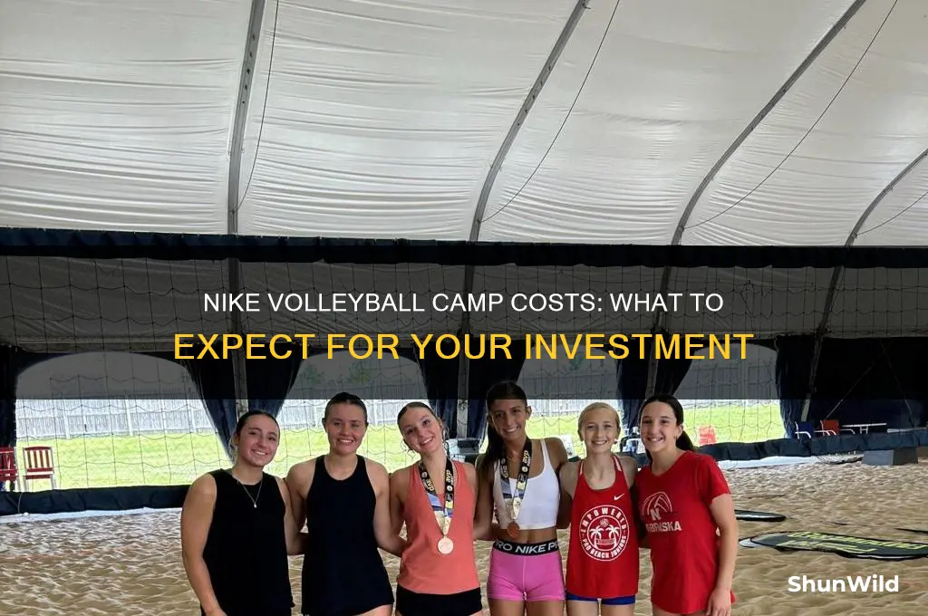how much does nike volleyball camp cost