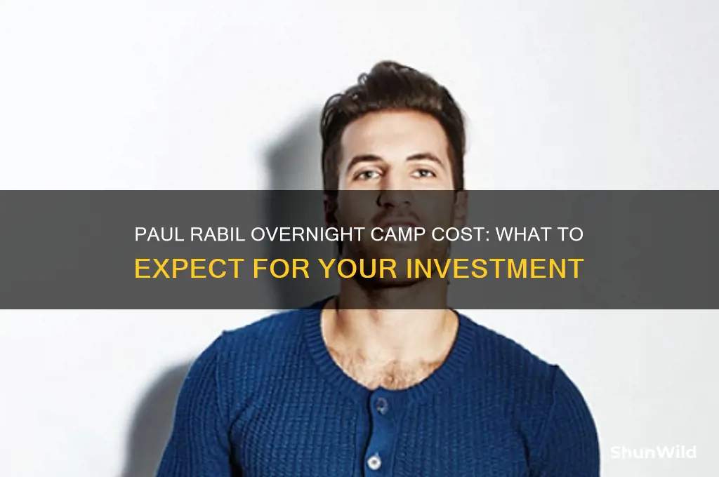 how much does paul rabil overnight camp cost