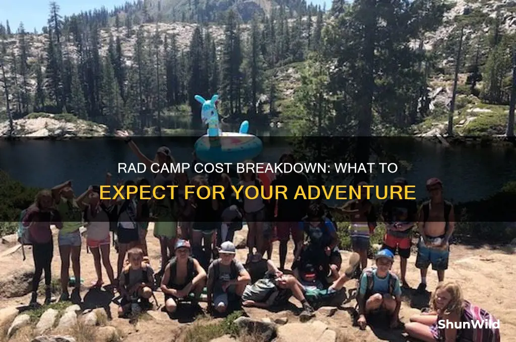 how much does rad camp cost