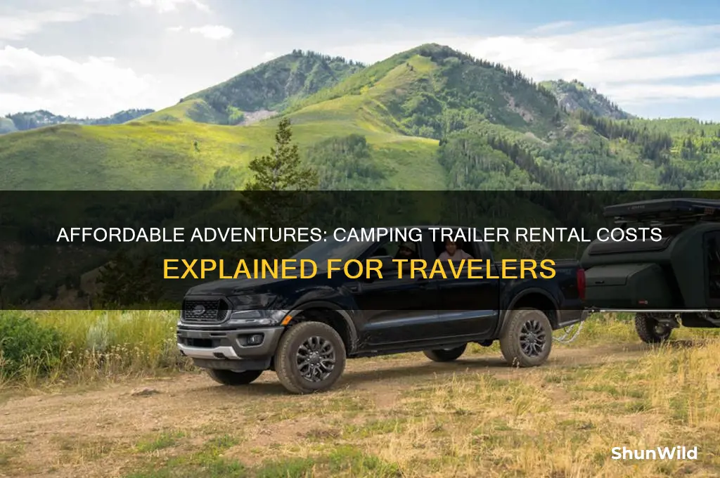 how much does renting a camping trailer cost