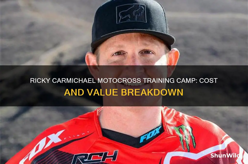 how much does ricky carmichael motocross training camp cost