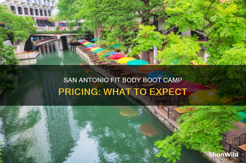 how much does san antonio fit body boot camp cost