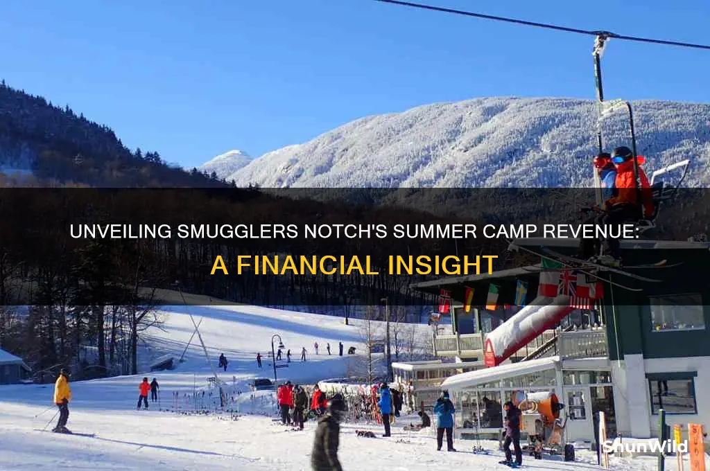 how much does smugglers notch make from summer camps