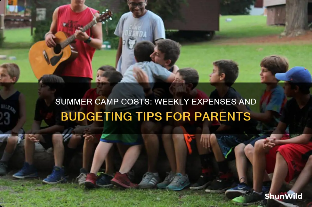 how much does summer camp cost per week