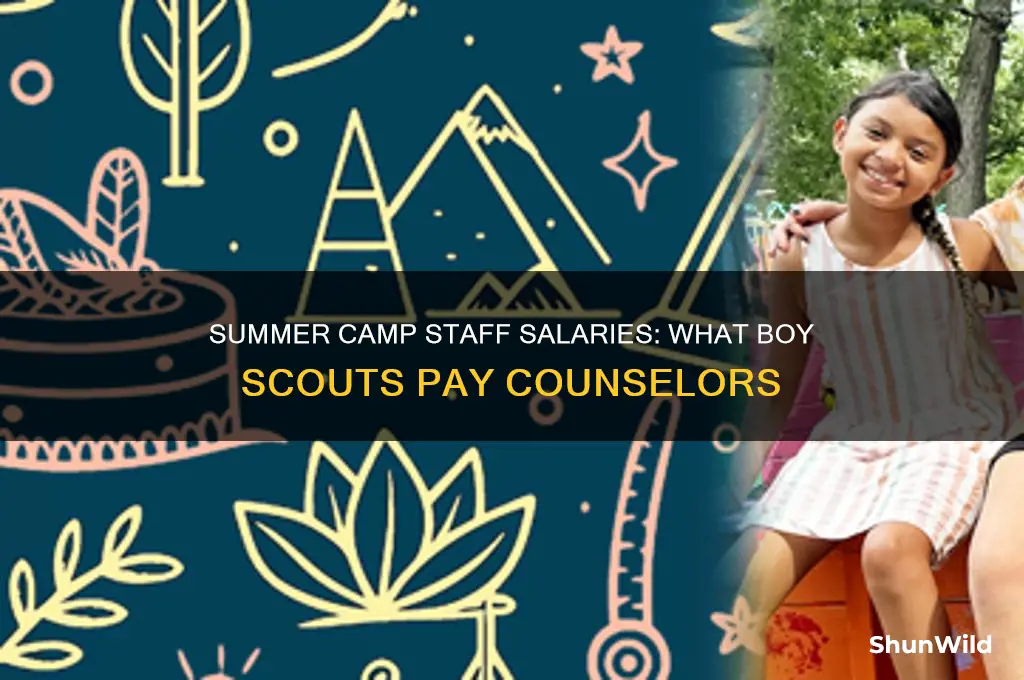 how much does summer camp pay in boy scout